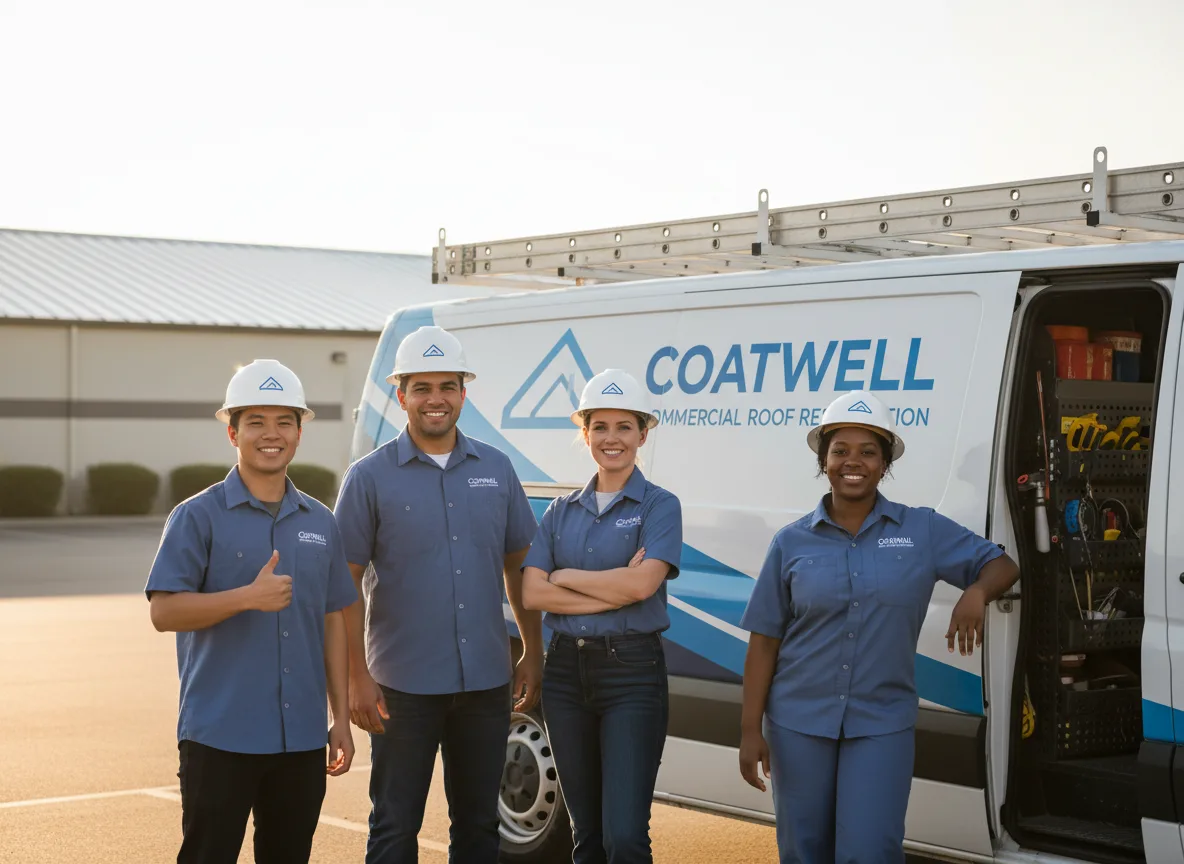 Commercial roof coating company in Alma, KS